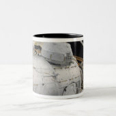 Drukbegrenzer 3 tweekleurige koffiemok (Center)