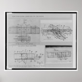DRUKBROEDERS AIRPLANE PATENT DRAADLOOS POSTER (Voorkant)