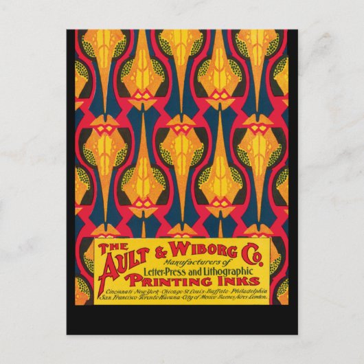  drukinktadvertentie briefkaart (Voorkant)