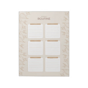 Drukke Joodse Mam's Weekly Workout Routine Planner Notitieblok