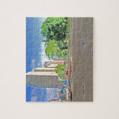 Drukke middag in Chicago Legpuzzel (Verticaal)