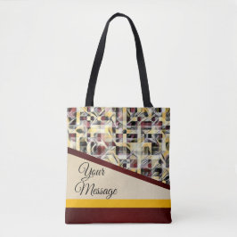 Drukke stadsblokken draagtas