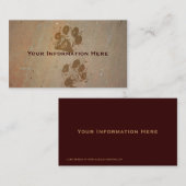 Drukken op stenen Visitekaartjes verven (Voorkant / Achterkant)