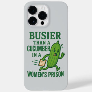 Drukker Dan Een Komkommer In Een Vrouwen Gevangeni Case-Mate iPhone 14 Pro Max Hoesje