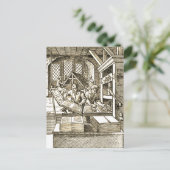 "Drukkerij" Briefkaart (Staand voorkant)