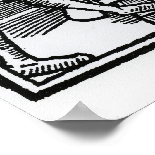 Drukpers Poster (Hoek)