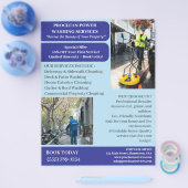 Drukreiniging flyer (Enkel)