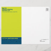 Drukreiniging Flyer Sjabloon (Achterkant)