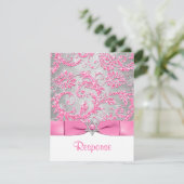 DRUKSTBOW - Winter Wonderland Bat Mitzvah RSVP (Staand voorkant)