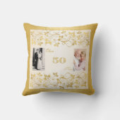 DRUKTE BOW 50e Jubileum dubbele FOTO-Pillow Kussen (Achterkant)