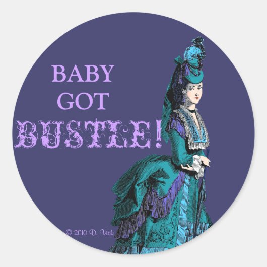 drukte Sticker (Voorkant)