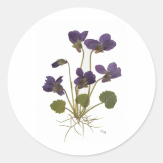 Drukventilator Ronde Sticker