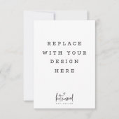 DRUKVOLGORDE 3,5 x 5-inch verticale kaart (Voorkant)