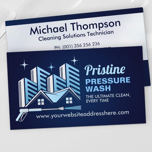 Drukwasdiensten Visitekaartje