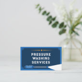 Drukwasdiensten Visitekaartje (Staand voorkant)