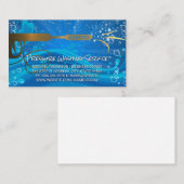 Drukwasmachine | Bubbles | Waterspuit Visitekaartje (Voorkant / Achterkant)