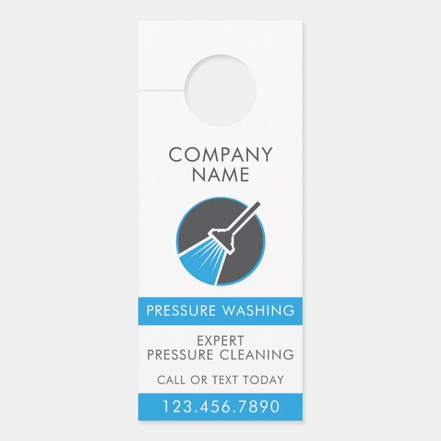 Drukwasprofessioneel Power Wash QR-code (Voorkant)