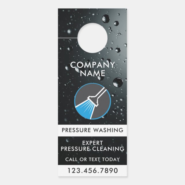 Drukwasprofessioneel Power Wash QR-code (Voorkant)