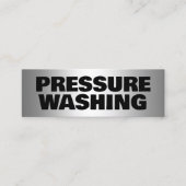 Drukwassen Mini Visitekaartje (Voorkant)