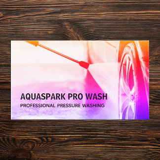 Drukwassen Visitekaartje