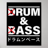 Drum And B Japanese Funny Poster (Voorkant)