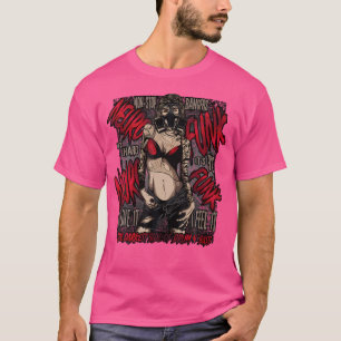 Drum and Bass DNB Neurofunk DJ Space Electric Drum T-shirt