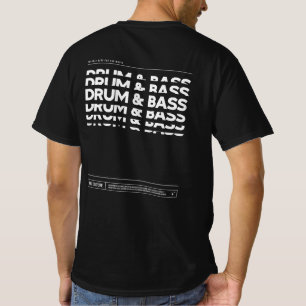 Drum & Bass Dance Culture DJ Raving T-shirt Donker