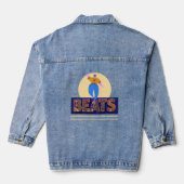drum beats denim jacket (Achterkant)