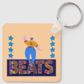 drum beats sleutelhanger (Achterkant)