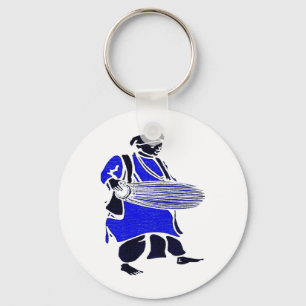 DRUM BLUE SLEUTELHANGER