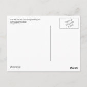 Drum Bridge-Briefkaart Briefkaart (Achterkant)