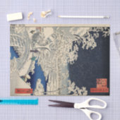 Drum Bridge in Meguro en Sunset Hill. Tissuepapier (Craft)