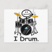 Drum Briefkaart (Voorkant)