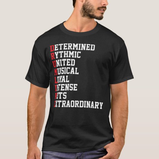 Drum Corps drumline T-shirt (Voorkant)