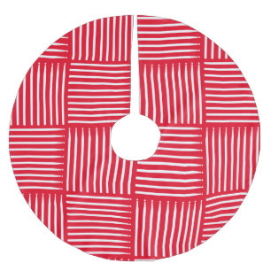Drum Crosshatch Rood Kerstboom Rok