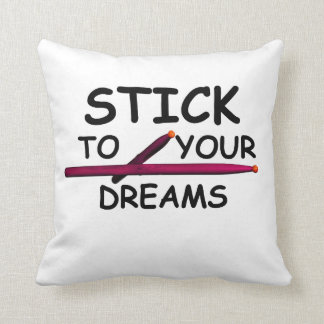 Drum Drummer Musician Band Through Pillow Kussen