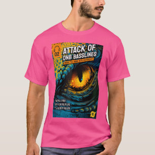 Drum en bas DNB Dubstep vloeistof T-shirt