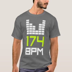 Drum en Bass 174-BPM DnB Oerwoud voor vloeibaar mu T-shirt