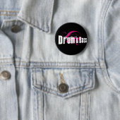 Drum en Bass Mob Ronde Button 5,7 Cm (In situ)
