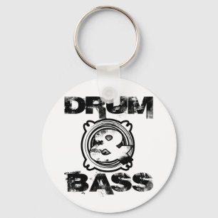 Drum en Bass Subwoofer Sleutelhanger