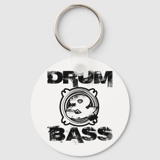 Drum en Bass Subwoofer Sleutelhanger (Voorkant)