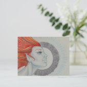 Drum Goddess Briefkaart (Staand voorkant)