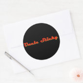 Drum Head Sticker (Envelop)