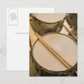 Drum Kit 3 Briefkaart (Voorkant / Achterkant)