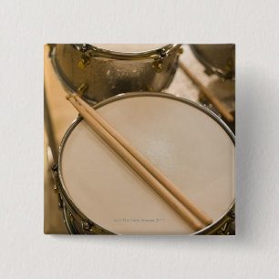 Drum Kit 3 Vierkante Button 5,1 Cm