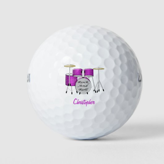Drum Kit Design Golfballen (Voorkant)