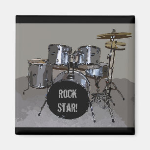 Drum Kit Magnet Magneet