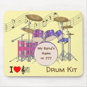 DRUM KIT op een muismat #2 - Ik 'Hou Van' Muziek