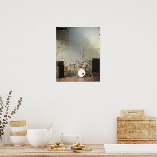 Drum Kit Poster (Keuken)