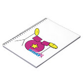 Drum Kit - Roze Notitieboek (Linkerzijde)